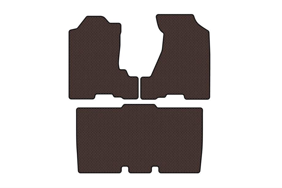 Honda Element 2003–2011 Gumové koberce Carsuit (Hnedé) Image