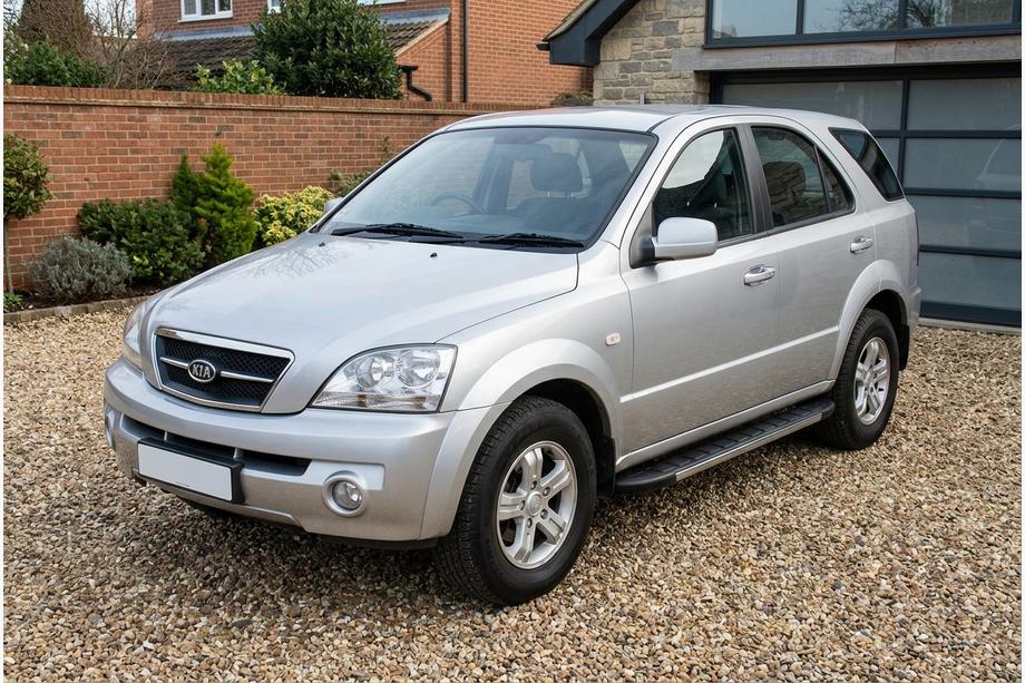 Kia Sorento I BL 2002–2009 Bočné nášľapy Duru (2 ks, hliník) Image