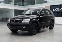 Kia Sorento I BL 2002–2009 Bočné nášľapy Bosphorus Black (2 ks, hliník) fotografia 1