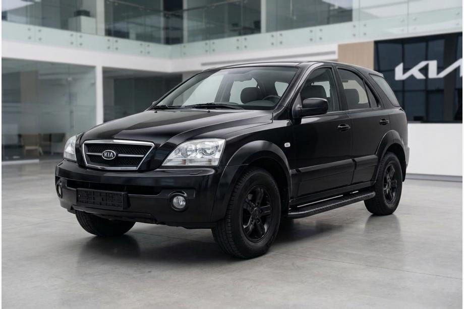 Kia Sorento I BL 2002–2009 Bočné nášľapy Bosphorus Black (2 ks, hliník) Image