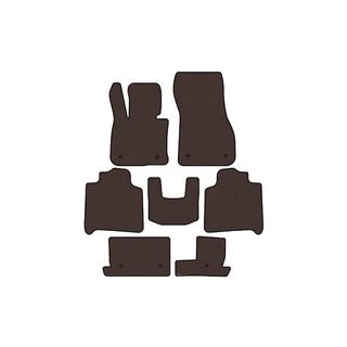 Gumené rohože do interiéru Carsuit (pre F46, 3 rady, hnedé) BMW rad 2 Active Tourer F45/F46 2014–2021 fotografia 1