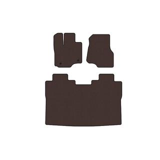 Gumené rohože do interiéru Carsuit (Raptor, hnedé) Ford F-150 2014–2021 fotografia 1