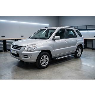 Bočné nášľapy Sunrise (2 ks, hliník) Kia Sportage 2004–2010 fotografia 1
