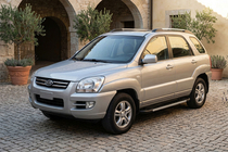 Kia Sportage 2004–2010 Bočné nášľapy RedLine V1 (2 ks, hliník) fotografia 1