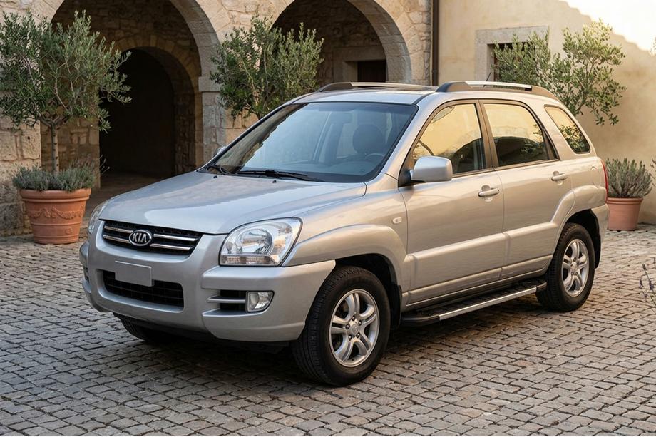 Kia Sportage 2004–2010 Bočné nášľapy RedLine V1 (2 ks, hliník) Image
