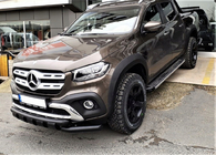 Mercedes X class 2017–2020 Predný ochranný rám Gronder (čierny, 70 mm) fotografia 1