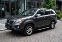 Kia Sorento II XM 2009–2014 Bočné nášľapy Duru (2 ks, hliník) 2013-2016 fotografia 1