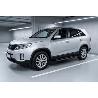 Bočné nášľapy RedLine Black (2 ks, hliník) Kia Sorento II XM 2009–2014 fotografia 1