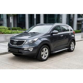 Bočné prahy Line (2 ks, hliník) Kia Sportage 2010–2015 fotografia 1