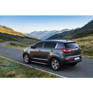 Bočné nášľapy Duru (2 ks, hliník) Kia Sportage 2010–2015 fotografia 1