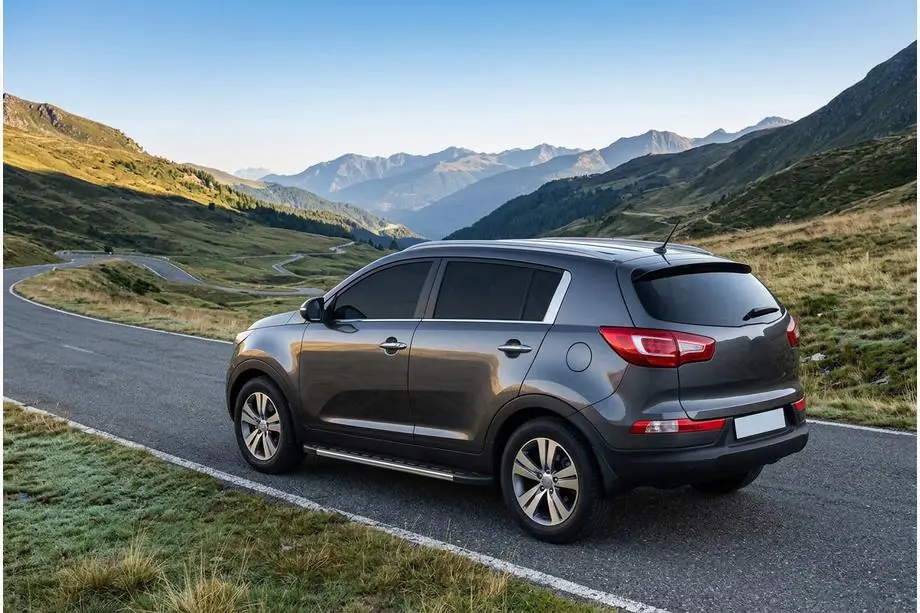 Kia Sportage 2010–2015 Bočné nášľapy Duru (2 ks, hliník) Image