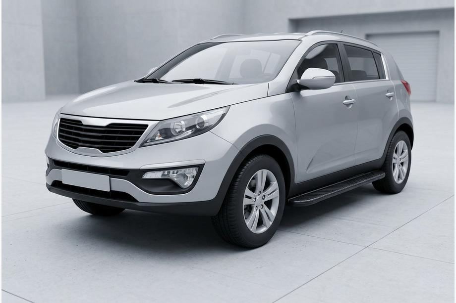 Kia Sportage 2010–2015 Bočné nášľapy Bosphorus Black (2 ks, hliník) Image