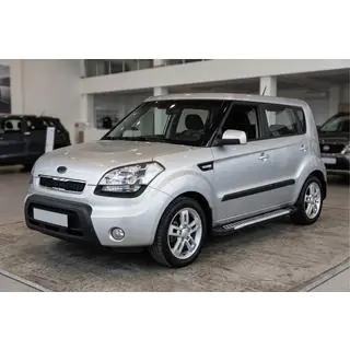 Bočné prahy Line (2 ks, hliník) Kia Soul I 2008–2013 fotografia 1