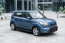 Kia Soul I 2008–2013 Bočné nášľapy Bosphorus Black (2 ks, hliník) fotografia 1