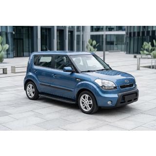 Bočné nášľapy Bosphorus Black (2 ks, hliník) Kia Soul I 2008–2013 fotografia 1