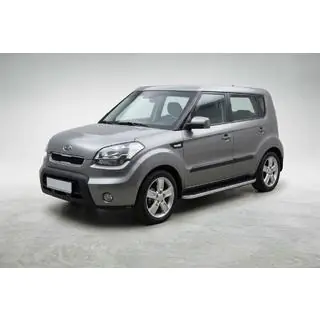 Bočné nášľapy Tayga Grey (2 ks, hliník) Kia Soul I 2008–2013 fotografia 1