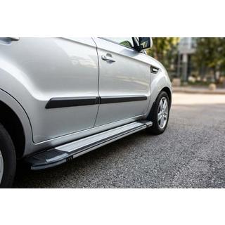 Bočné nášľapy Rainbow (2 ks, hliník) Kia Soul I 2008–2013 fotografia 1