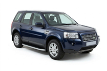 Land Rover Freelander II 2006–2014 Bočné nášľapy Tayga Grey (2 ks, hliník) fotografia 1