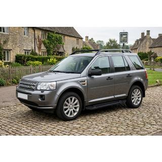 Bočné nášľapy RedLine Black (2 ks, hliník) Land Rover Freelander II 2006–2014 fotografia 1