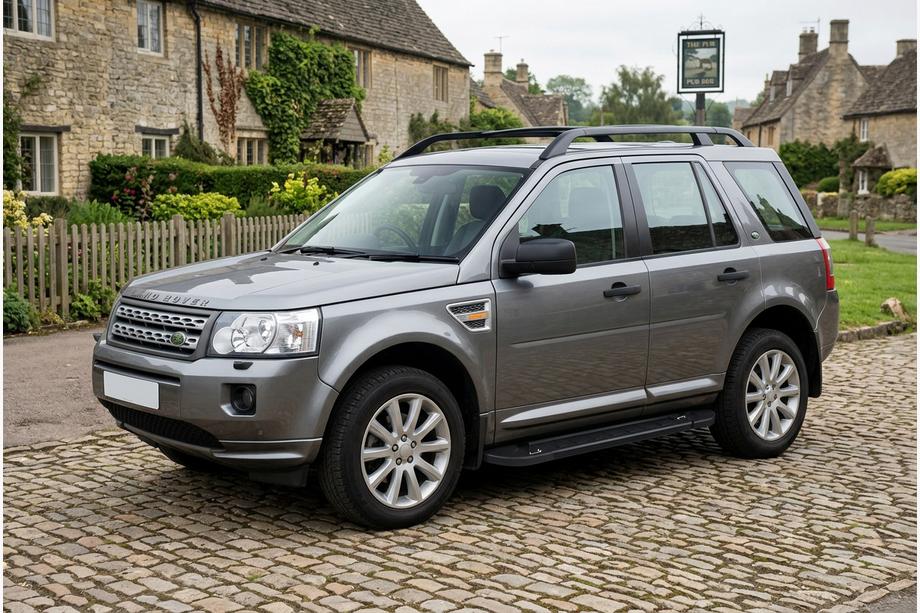 Land Rover Freelander II 2006–2014 Bočné nášľapy RedLine Black (2 ks, hliník) Image