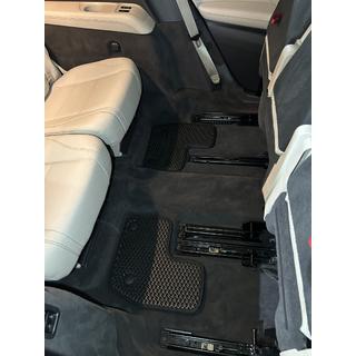 EVA rohože (3 rady, čierne) Mercedes GLS X167 2019– fotografia 3