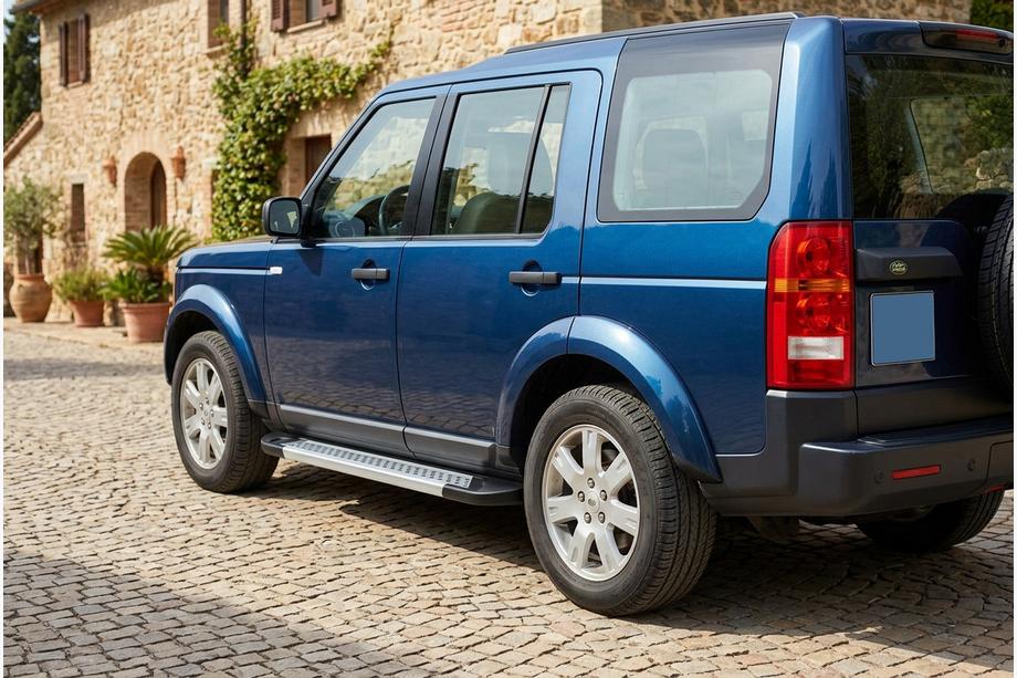 Land Rover Discovery IV 2009–2017 Bočné nášľapy Allmond Grey (2 ks, hliník) Image