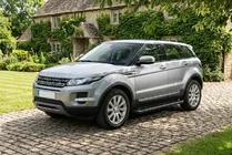 Range Rover Evoque 2012–2018 Bočné nášľapy Allmond Black (2 ks, hliník) fotografia 1