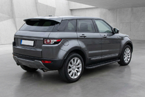 Range Rover Evoque 2012–2018 Bočné nášľapy Bosphorus Black (2 ks, hliník) fotografia 1