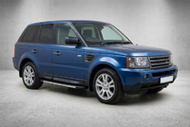 Range Rover Sport 2005–2013 Bočné nášľapy Duru (2 ks, hliník) fotografia 1
