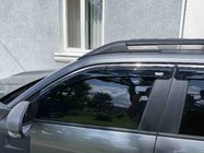Dacia Duster 2024– Okenné deflektory s chrómovou lištou Niken Luxury (4 ks) fotografia 3