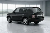 Range Rover III L322 2002–2012 Bočné nášľapy Allmond Black (2 ks, hliník) fotografia 1