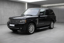 Range Rover III L322 2002–2012 Bočné nášľapy Duru (2 ks, hliník) fotografia 1