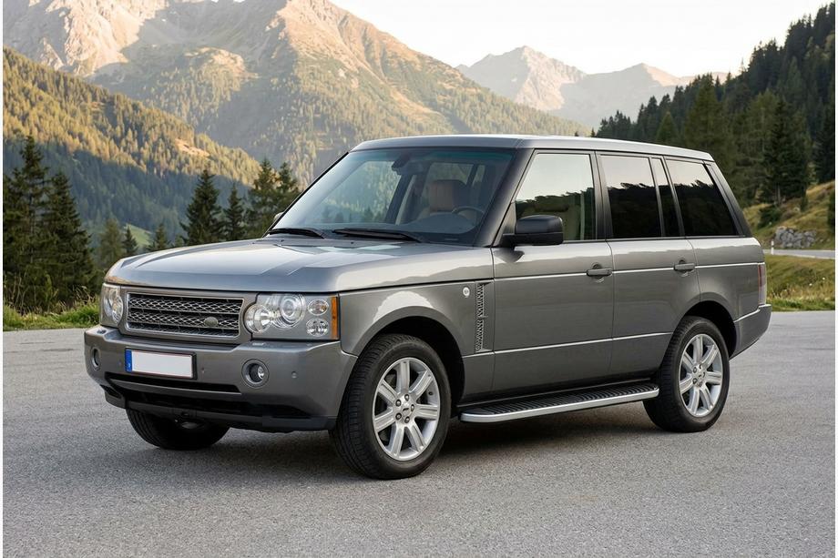 Range Rover III L322 2002–2012 Bočné nášľapy Tayga Grey (2 ks, hliník) Image