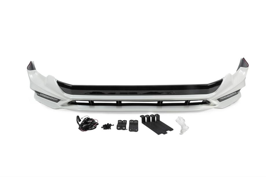 Toyota Land Cruiser Prado 150 2009–2023 Lip spojler predného nárazníka TRD (2017-) Čierna farba Fotografia 6