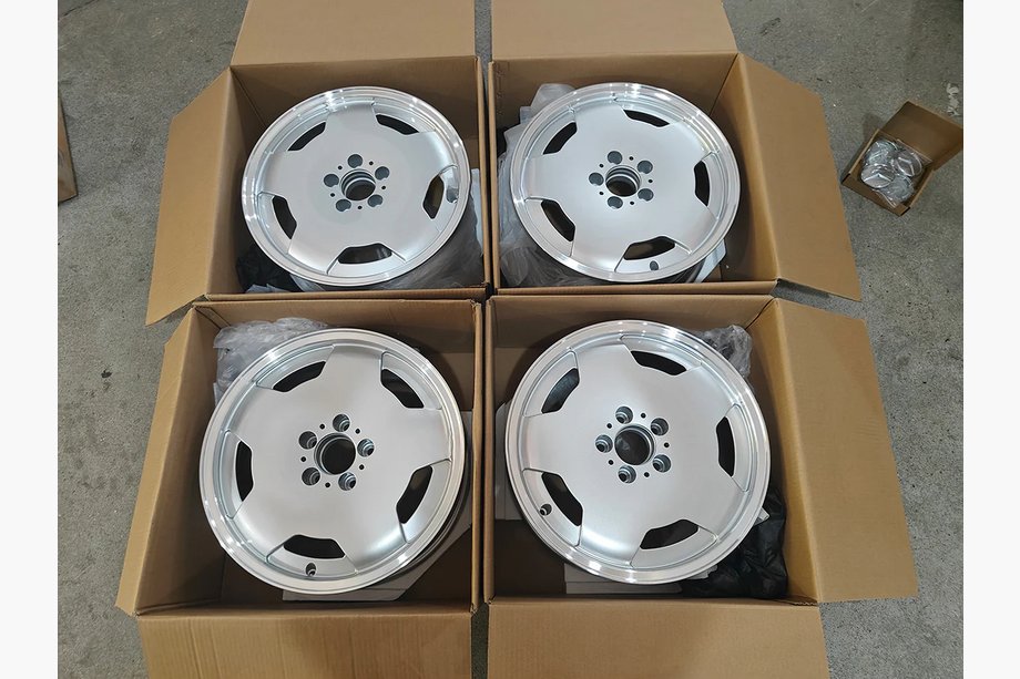Mercedes E-trieda W124 1984–1997 Kované disky OEM R17 (4 ks) Fotografia 9