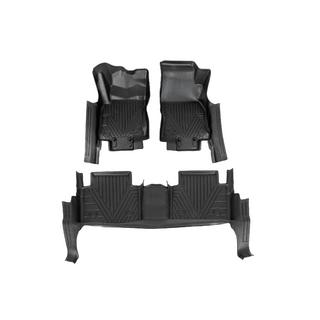 Gumené rohože do interiéru Niken Luxury 3D (pre X-trail, 3 ks) fotografia 1