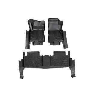 Gumené rohože do interiéru Niken Luxury 3D (pre X-trail, 3 ks)