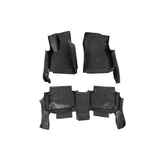 Gumené rohože do interiéru Niken Luxury 3D (2 rady) Hyundai Santa Fe 5 2023– fotografia 1