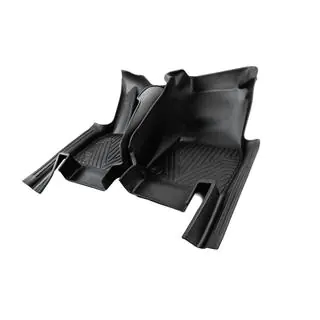 Gumové koberce do interiéru Niken Luxury 3D (3 ks) Tesla Model Y 2020– fotografia 4