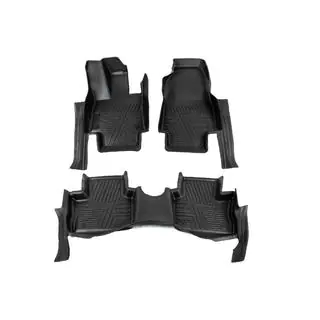 Gumové koberce do interiéru Niken Luxury 3D (3 ks) fotografia 1