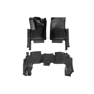 Gumové koberce do interiéru Niken Luxury 3D (3 ks)