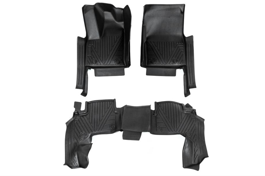 Lexus LX 500d/600 2022– Gumové koberce do interiéru Niken Luxury 3D (3 ks) Image