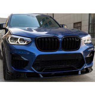 Predný lip spojler 3D (pre F97 2018-2022, čierny lesk) BMW X3 G01 2018– fotografia 1