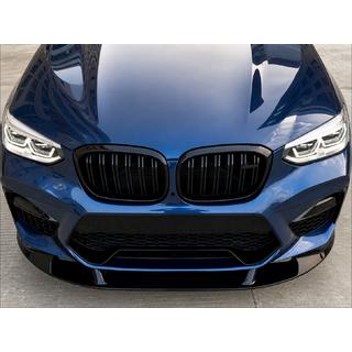 Predný lip spojler 3D (pre F97 2018-2022, čierny lesk) BMW X3 G01 2018– fotografia 2