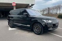 Range Rover IV L405 2013–2021 Bočné nášľapy Bosphorus Black (2 ks, hliník) fotografia 2