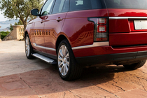 Range Rover IV L405 2013–2021 Bočné nášľapy typu X5 (2 ks, hliník) fotografia 1