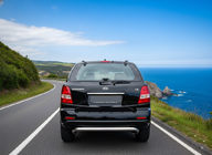 Kia Sorento I BL 2002–2009 Zadný ochranný rám AK012 (nehrdzavejúca oceľ) fotografia 1