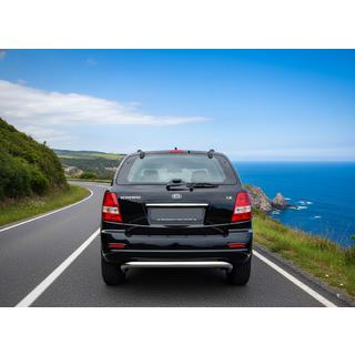 Zadný ochranný rám AK012 (nehrdzavejúca oceľ) Kia Sorento I BL 2002–2009