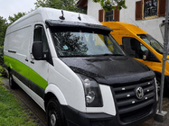 Volkswagen Crafter 2006–2016 Deflektor na čelné sklo V-4 (čierny lesk, 5 mm) fotografia 1