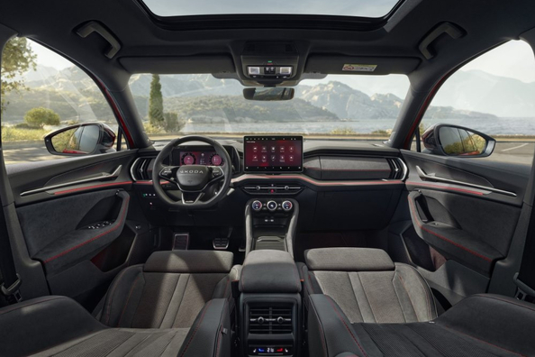 Recenzia Skoda Kodiaq RS II: športové SUV pre rodinu a dynamiku Fotografia 5